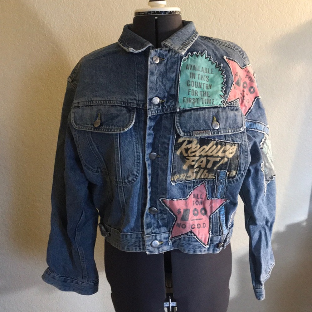 Vintage Frank Scozzese women’s denim jacket